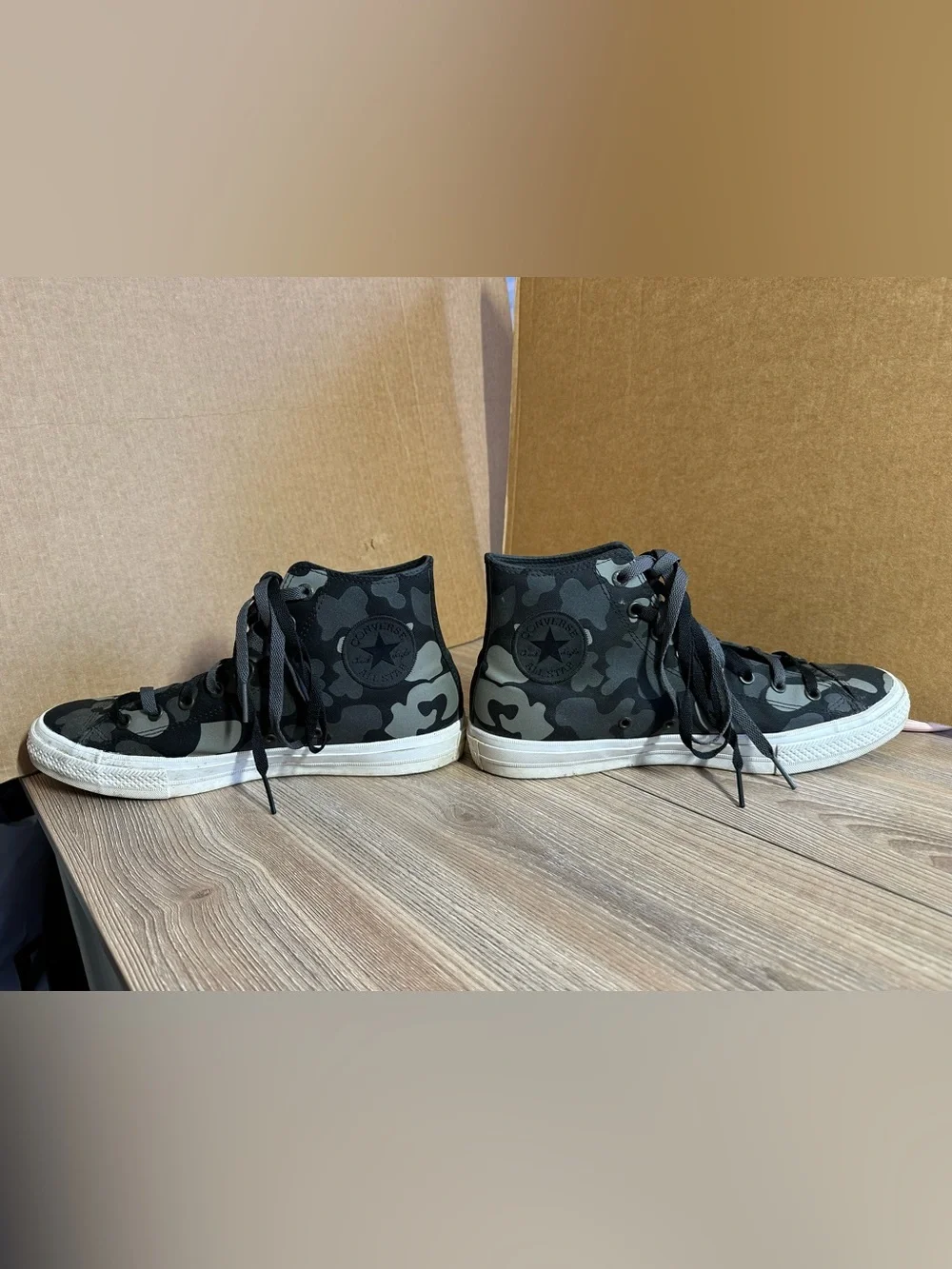Chuck Taylor II All Star Gray Camo 151157C - Picture 10 of 11
